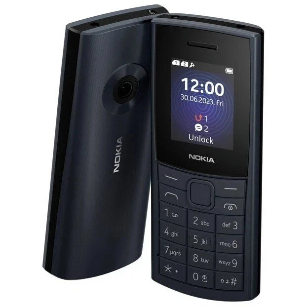 Nokia 110 4G (2023) Mobile Phone SIM-Free Unlocked Dual SIM